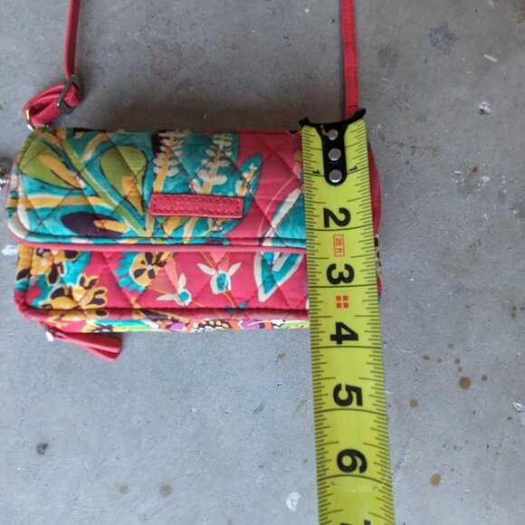 Vera Bradley Rumba All In One Crossbody Wallet Purse - Picture 11 of 12